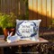 G128 Spring Decoration Farmhouse Flowers Bloom Waterproof Throw Pillow Covers | 18 x 18 in | Set of 4, Beautiful Cushion Covers for Spring Sofa Couch Decoration